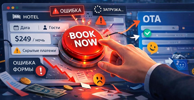 5 ошибок в системе бронирования, из-за которых вы теряете гостей